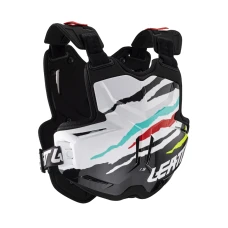 LEATT (НОВИНКА 2023) ЗАХИСТ КЛІТКИ ГРУДНОЇ (BUZER) CHEST ПРОТЕКТОР 1.5 TORQUE TIGER КОЛІР BIALY/CZARNY