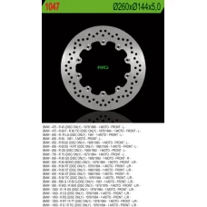 NG ДИСК ТОРМОЗНИЙ ПЕРІД BMW R45/60/65/75/80/90/100 (260X144X5) 10 ОТВОРІВ SR.5