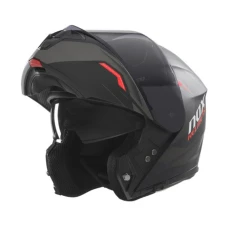 NOX ШОЛОМ SZCZEKOWY (FLIP-UP) Z БЛЕНДА N968 ULTRA КОЛІР ЧОРНИЙ/ЧЕРВОНИЙ МАТОВА РОЗМІР XXL