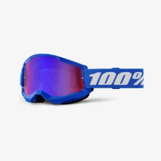 100 ПРОЦЕНТ ОКУЛЯРИ МОДЕЛЬ STRATA 2 BLUE - MIRROR RED/BLUE LENS - КОЛІР NIEBIESKI/BIALY ХВІРТКА CZERWONO/NIEBIESKIE ЗЕРКАЛО