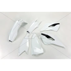 UFO КОМПЛЕКТ ПЛАСТІКОВ HUSQVARNA TE/FE 125/250/300/350/450 '14 КОЛІР OEM (БІЛИЙ) (HU614E999)