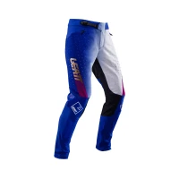 LEATT (НОВИНКА 2024) ШТАНИ ВЕЛОСИПЕДІВ MTB GRAVITY 4.0 PANT ULTRABLUE КОЛІР GRANATOWY/BIALY РОЗМІР M