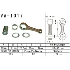 VESRAH ШАТУН HONDA TRX 450 FOURTRAX FOREMAN '95-'01 (VA1017) (MADE IN JAPAN)