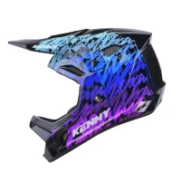 KENNY RACING ШОЛОМ ВЕЛОСИПЕДИ MTB DECADE GRAPHIC LUNIS BLACK КОЛІР ЧОРНИЙ РОЗМІР L