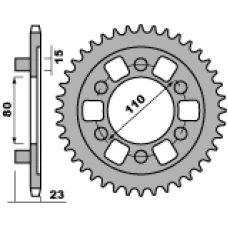 ЗАДНЯ ЗІРКА PBR 3553 37 C45 APRILIA AF1 125 SPORT 88-93 (LANC. 520) (JTR19.37)