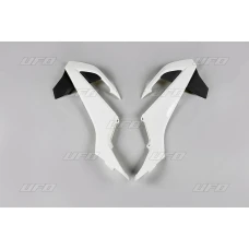 UFO КРИШКИ РАДІАТОРА KTM SX 65 '16-'22 КОЛІР OEM '17 (BIALY/CZARNY)