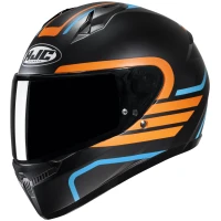 HJC ШОЛОМ C10 LITO BLACK/ORANGE/BLUE MC27SF XS 54-55CM