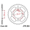 JT ЗІРОЧКА ЗАД 263 36 HONDA CT 100 '86-94'; PEUGEOT 110 VOX '13', KYMCO 110\/125\/150 (26336JT) (LANC.428) ПІД ЗАМОВЛЕННЯ - зображення 1