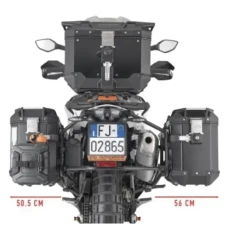 KAPPA 2023/10 СТЕЛАЖ KUFROW БОКОВИХ MONOKEY CAM SIDE KTM 890SMT '23, - ПІД KUFRY KFR K'FORCE АЛЮМІНІЙ