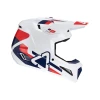 LEATT (НОВИНКА 2024) ШОЛОМ MOTO 3.5 V24 (+ОКУЛЯРИ VELOCITY 4.5 ПОДАРОК) HELMET KIT ROYAL КОЛІР BIALY\/GRANATOWY\/CZERWONY РОЗМІР XL (61-62 CM) - зображення 3
