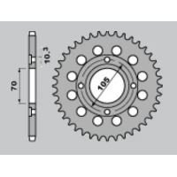 ЗАДНЯ ЗІРКА CHT 278 38 HONDA CB 250 360 400 73-79 (278-38) (JTR278.38)