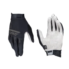 LEATT (НОВИНКА 2024) РУКАВИЦІ ВЕЛОСИПЕДІВ MTB 3.0 X-FLOW GLOVE STEALTH КОЛІР ЧОРНИЙ РОЗМІР L