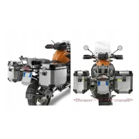 KAPPA СТЕЛАЖ KUFROW БОКОВИХ MONOKEY CAM SIDE BMW R 1200 GS (04-12), R 1200 GS ADVENTURE (06-13) - ПІД KUFRY KFR K'FORCE АЛЮМІНІЙ