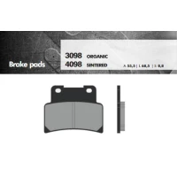 BRENTA КОЛОДКИ ДИСКОВІ ТОРМОЗНІ KH432 SPIEK METALICZNY (КОЛІР ЗОЛОТИЙ) (FT 4098)