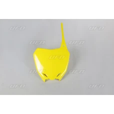 UFO TABLICA NA НОМЕР СТАРТОВИЙ SUZUKI RMZ 250 '10-'18, RMZ 450 '08-'17, КОЛІР ЖОВТИЙ