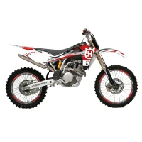 BLACKBIRD КОМПЛЕКТ НАЛІПОК (OKLEIN) HUSQVARNA TE/TC 250/450/510 '05-'07 DREAM 5 КОЛІР ЧЕРВОНИЙ БІЛИЙ