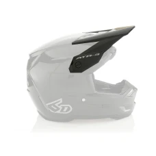 6D HELMETS REPLACEMENT VISOR - КОЗИРКА DO МОТОШОЛОМ ATR-3 SOLID GLOSS BLACK КОЛІР ЧОРНИЙ