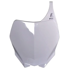POLISPORT ЗОНА NUMEROWE (PLASTRON) YAMAHA YZ 125/250 '06-'14; YZ 250F '06-'09; YZ 450F '06-'09 КОЛІР БІЛИЙ