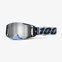 100 % ОКУЛЯРИ МОДЕЛЬ ARMEGA PETROS - MIRROR SILVER LENS - КОЛІР СИНІЙ/ЧОРНИЙ СКЛО СРІБНЕ ЗЕРКАЛО