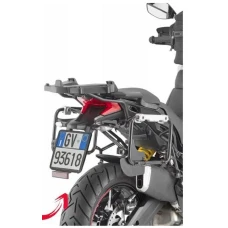 KAPPA СТЕЛАЖ KUFROW БОКОВИХ SZYBKIEGO ВСТАНОВЛЕННЯ MONOKEY CAM SIDE DUCATI MULTISTRADA 950 S (19), MULTISTRADA ENDURO 1260 (19) - ПІД KUFRY KFR K'FORCE АЛЮМІНІЙ