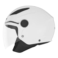 NOX ШОЛОМ ВІДКРИТИЙ JET N710 KID / JUNIOR (DZIECIECY) КОЛІР БІЛИЙ БЛИСК РОЗМІР L