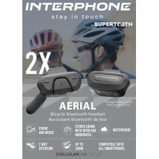 INTERPHONE AERIAL BICYCLE BT HEADSET ЗДВОЄНИЙ PACK