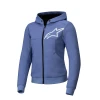 ALPINESTARS HOODIE ЖІНКА ХРОМ V2 BLUE\/VIOLET XS - зображення 1