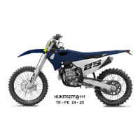 UFO 2025/04 КОМПЛЕКТ ПЛАСТІКОВ (ПОВНИЙ KIT) Z OSLONAMI ТЕЛЕСКОПІЧНИЙ (АМОРТИЗАТОРІВ) HONDA CRF 250 R / 450 R '25-, КОЛІР GRANATOWY / БІЛИЙ