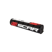 SCAR RACING GABKA NA КЕРМА (POPRZECZKE) (250MM) КОЛІР ЧОРНИЙ Z ЛОГОТИП SCAR