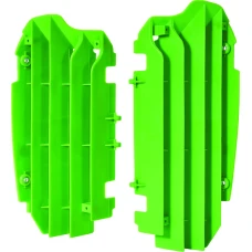 POLISPORT КРИШКИ РАДІАТОРА (РЕШІТКИ - КОМПЛЕКТ) KAWASAKI KX 250F '13-'16 КОЛІР ЗЕЛЕНИЙ