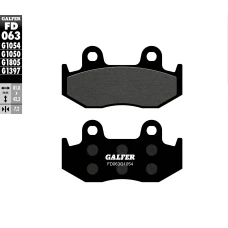 GALFER КОЛОДКИ ДИСКОВІ ТОРМОЗНІ KH92 / KH323 (GRUBOSC 7,2MM)