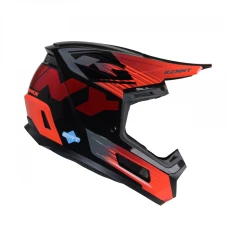 KENNY RACING ШОЛОМ CROSS/ENDURO МОДЕЛЬ PERFORMANCE ERT GRAPHIC ПОМАРАНЧЕВИЙ КОЛІР КОЛІР CZARNY/POMARANCZOWY/SZARY РОЗМІР XL ( 61 - 62 CM )