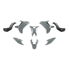 RACETECH (RTECH) 2025/12 КОМПЛЕКТ ПЛАСТІКОВ (БЕЗ ПЕРІД КРИЛА) T7 YAMAHA TENERE 700 '25-'26 КОЛІР СІРИЙ / ЧОРНИЙ