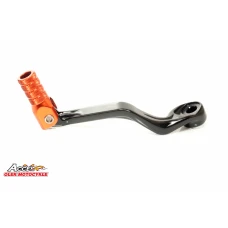 ACCEL РИЧАГ ЗМІНИ ПЕРЕДАЧ KTM SX65 '09-'23, GAS GAS MC 65 '21-'23, HUSQVARNA TC 65 '17-'23 АЛЮМІНІЙ КОЛІР ЧОРНИЙ, НАКОНЕЧНИК POMARANCZOWA (46234031044)(LCA4375)