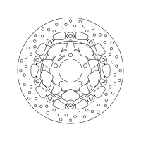BREMBO SERIE ORO BRAKEDISC ПЛАВАЮЧИЙ