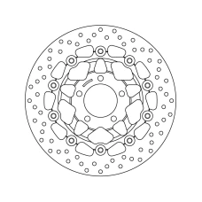 BREMBO SERIE ORO BRAKEDISC ПЛАВАЮЧИЙ