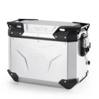 GIVI TREKKER OUTBACK EVO ANODIZED АЛЮМІНІЙ SIDE-CASE ЛІВА 44LTR, SOLD БЕЗ ЗАМОК
