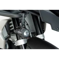 PUIG KIT AUXILIARY LIGHTS HOMO. + ЗАПОНКИ C/BLACK