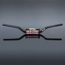 RENTHAL КЕРМО 1,1/8 ЦІЛИЙ (28,6MM) MX FATBAR РУЧКИ BLACK KTM / GAS GAS / HUSQVARNA '21- PADDED КОЛІР ЧОРНИЙ Z GABKA