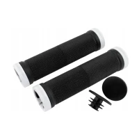 PROGRIP ПЕРЕМИКАЧІ PG999 ATV / JET SKI / MTB (22+22MM, DL. 120MM) КОЛІР ЧОРНИЙ Z БІЛА БЛОК LOCK-ON (999-101)