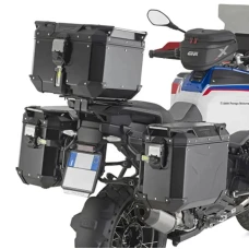 KAPPA 2025/04 СТЕЛАЖ KUFROW БОКОВИХ MONOKEY CAM SIDE BMW R 1300 GS ADVENTURE '25-, ПІД KUFRY KFR K'FORCE АЛЮМІНІЙ