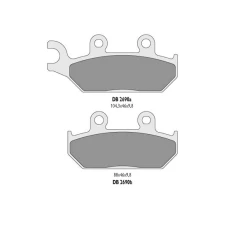 DELTA BRAKING КОЛОДКИ ДИСКОВІ ТОРМОЗНІ KH172 ПЕРІД YAMAHA XT600 92-03, XT660 91-98 - ZASTEPUJA DB2690MX-N І DB2690QD-N