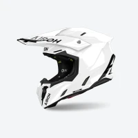 AIROH (2024) ШОЛОМ CROSS / ENDURO / ATV / QUAD TWIST 3 КОЛІР WHITE GLOSS M