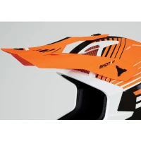 SHOT VISOR LITE FURY ЧОРНИЙ NEON ПОМАРАНЧЕВИЙ КОЛІР GLOSSY