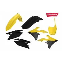 POLISPORT KIT SUZUKI RMZ450(18-..) RMZ250(19-..) YELLOW/BLACK (1)