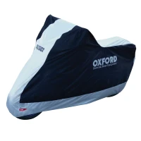 OXFORD AQUATEX ЧОХОЛ ВОДОНЕПРОНИКНИЙ NA МОТОЦИКЛ КОЛІР ЧОРНИЙ/СІРИЙ РОЗМІР L
