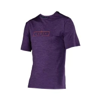 LEATT (НОВИНКА 2024) СОРОЧКА ROWEROWA MTB TRAIL 1.0 JERSEY VELVET КОЛІР FIOLETOWY РОЗМІР XL