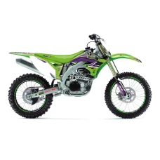 BLACKBIRD КОМПЛЕКТ НАЛІПОК (OKLEIN) KAWASAKI KX 450F '09-'11 DREAM 5 КОЛІР ЗЕЛЕНИЙ ЧОРНИЙ