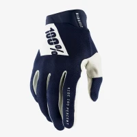 100 ПРОЦЕНТ РУКАВИЦІ CROSS/ENDURO RIDEFIT NAVY КОЛІР GRANATOWY/BIALY РОЗМІР 2XL