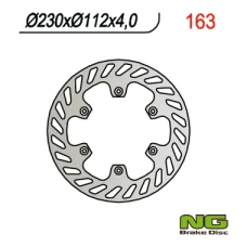 NG ДИСК ТОРМОЗНИЙ ПЕРІД YAMAHA DT 50R 00-02 (230X112MM) (230X112X4)